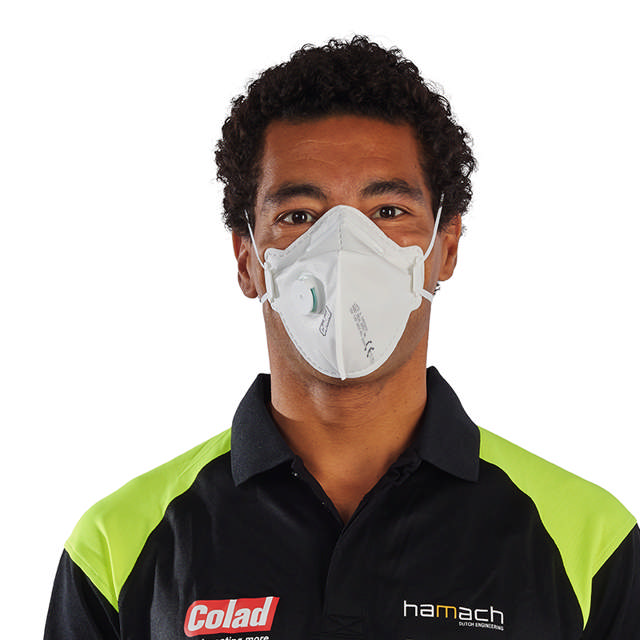 Fijnstofmasker FFP3 met uitademventiel