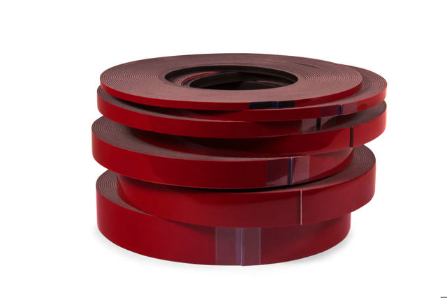 DZB 25 - Doppelseitiges Klebeband rot 25mm x 10m