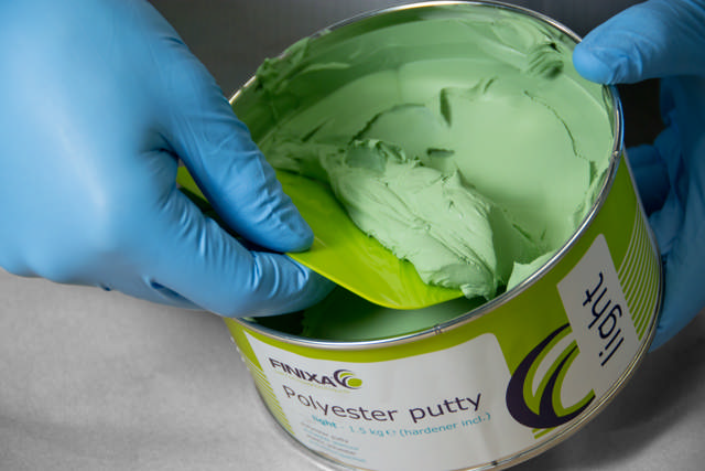 GAP 30 - Polyesterspachtel 1.5kg + Härter - light