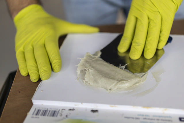 GAP 40 - Polyesterspachtel 1.8kg + Härter - fiber