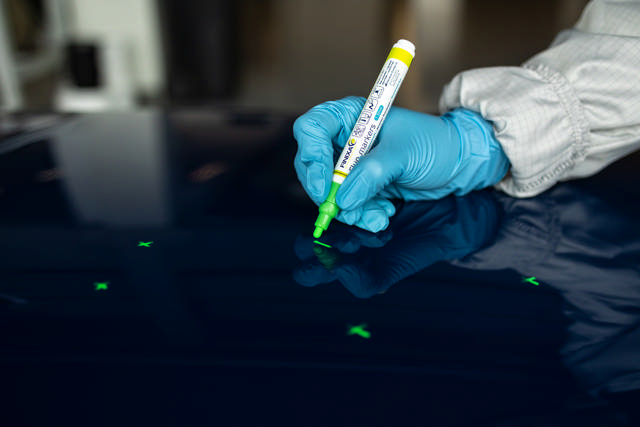 MAR 21 - Fluo Markierstift grün 6 st. 5mm-15mm