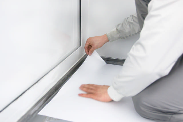 PRF 1200 - Selbstklebende Schutzfolie - weiss - 120cm x 25m