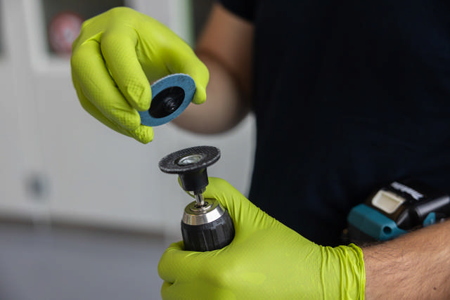 QCD 7550 - Quick change Schleifscheiben Ø75mm P50 25st.