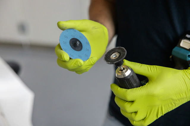 QCD 7550 - Quick change Schleifscheiben Ø75mm P50 25st.