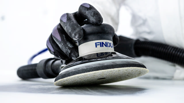 SFDC 0080 - SharpWhite Klett-Schleifscheiben Ø150mm-Multiloch P80 100st