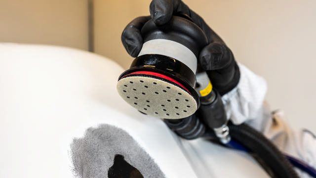 SFDD 0080 - SharpWhite Klett-Schleifscheiben Ø75mm - Multiloch P80 50st.