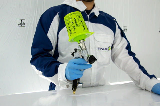 SPG 800 - Lackierpist.hoher Übertragungsrate Basislack