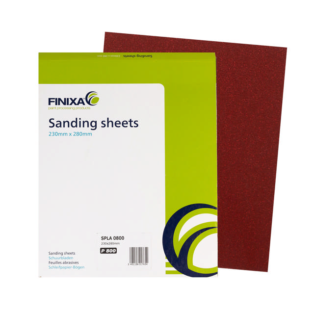 SPLA 0080 - Feuilles abrasives 230x280mm P80 50p.