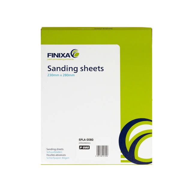 SPLA 0080 - Feuilles abrasives 230x280mm P80 50p.