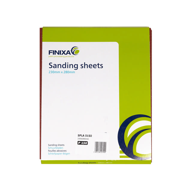 SPLA 0080 - Feuilles abrasives 230x280mm P80 50p.