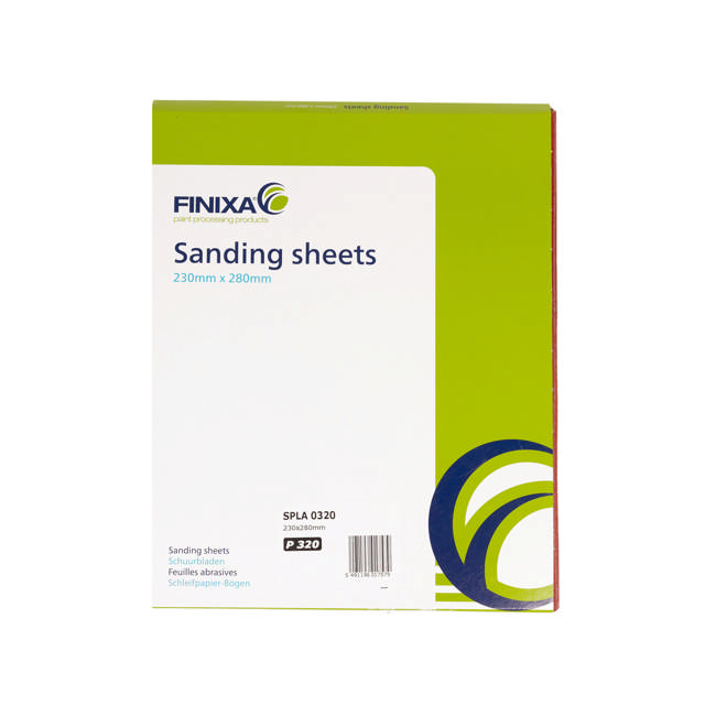 SPLA 0080 - Feuilles abrasives 230x280mm P80 50p.