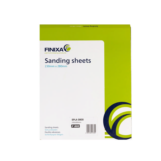 SPLA 0080 - Feuilles abrasives 230x280mm P80 50p.