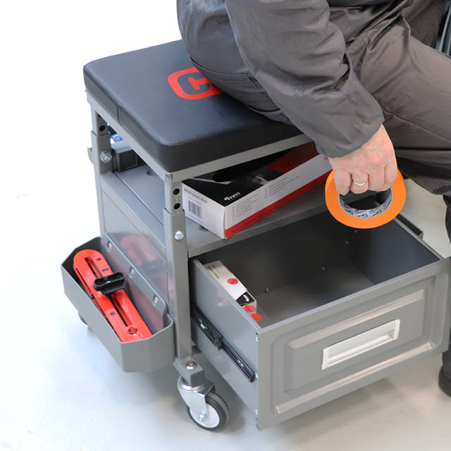 Werkplaats Hocker Deluxe met lade