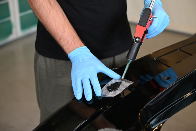 Kunststoffreparatur Mikroemission