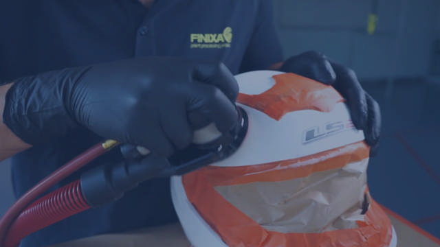 Premium Mini-Schleifer mit Zentralabsaugung