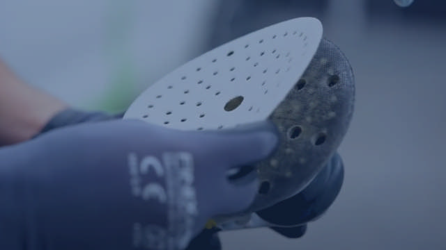 Sharpwhite Schleiffilm-Scheibe – Ø75 mm – Multi-Loch