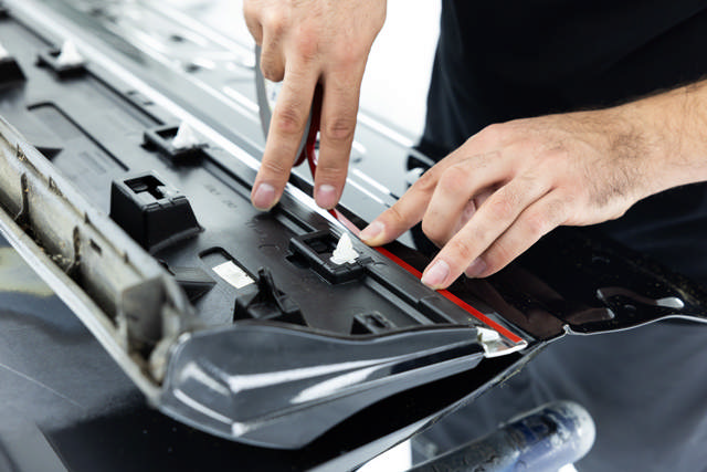 DZB 25 - Doppelseitiges Klebeband rot 25mm x 10m