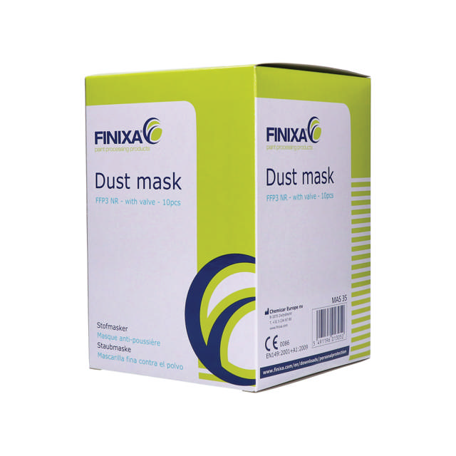 MAS 35 - Masque anti-poussière P3 avec valve - 10p.