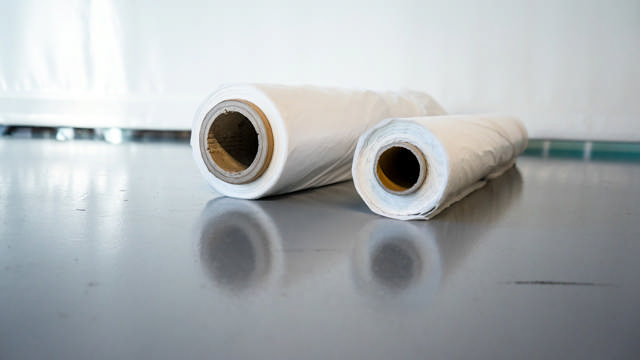PLA 32 - Folie für Spritzkabine 15µm 260cm x 100m
