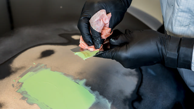 SCR 100 - Scrubs imprägnierte Reinigungstücher 100st./Disp. Eimer