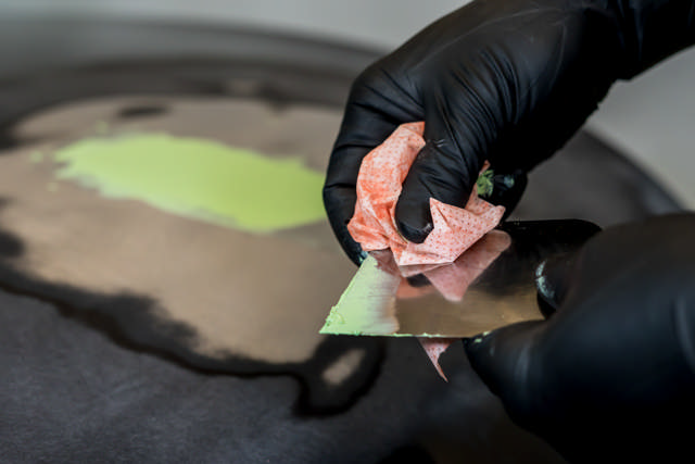 SCR 100 - Scrubs imprägnierte Reinigungstücher 100st./Disp. Eimer