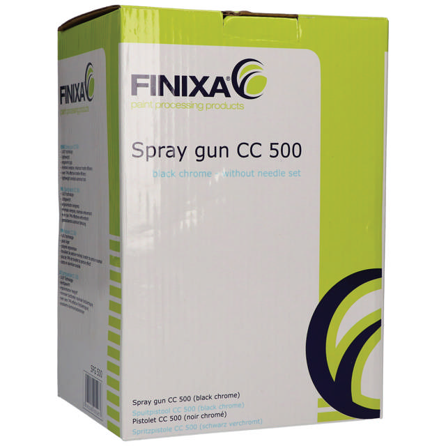 SPG 500 - Spritzpistole CC 500 (schwarz verchromt) - ohne Satz
