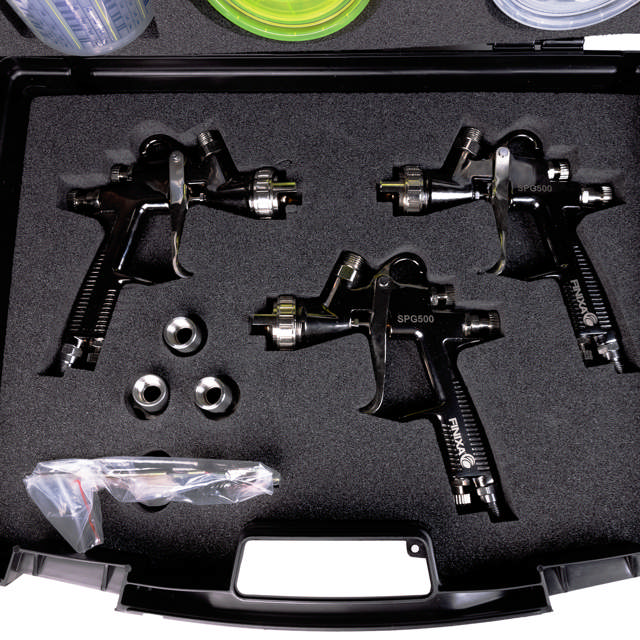 SPG 60 - Spritzpistolen Satz im Koffer