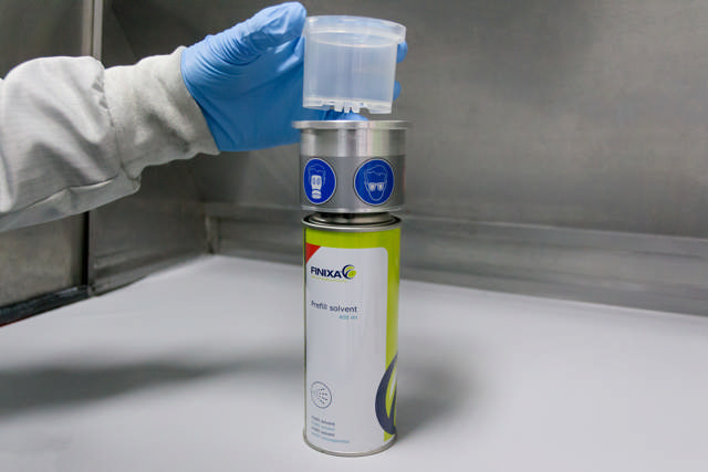 TSP 100 - Leergebinde Lösungsmittel-basierend 400ml