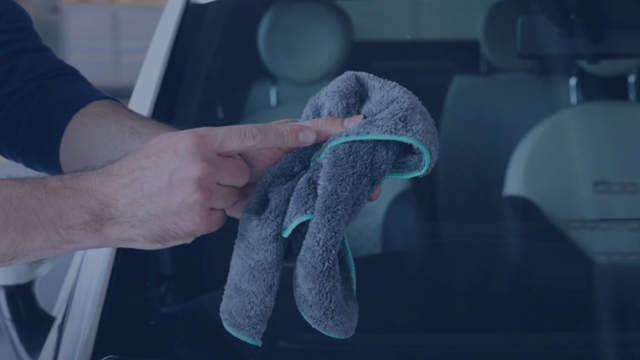 Streifenfreie Ergebnisse auf Autofenstern