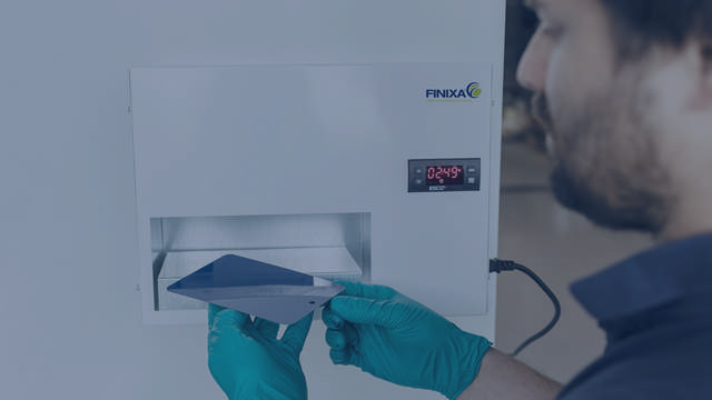 Trocknungsofen für Lackmusterplatten