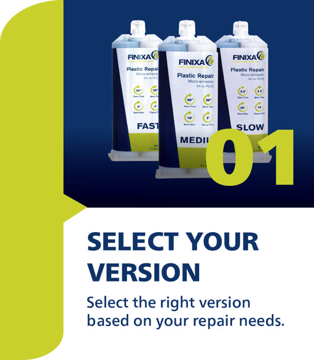 PLI 21 - Kunststoffreparatur Schnell (30 sec) Mikroemission
