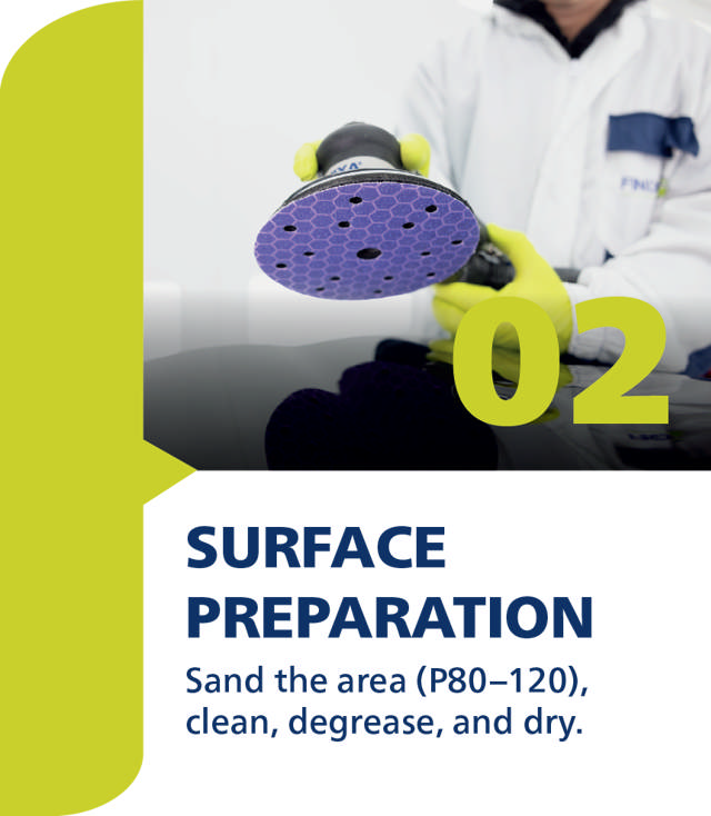 PLI 21 - Kunststoffreparatur Schnell (30 sec) Mikroemission