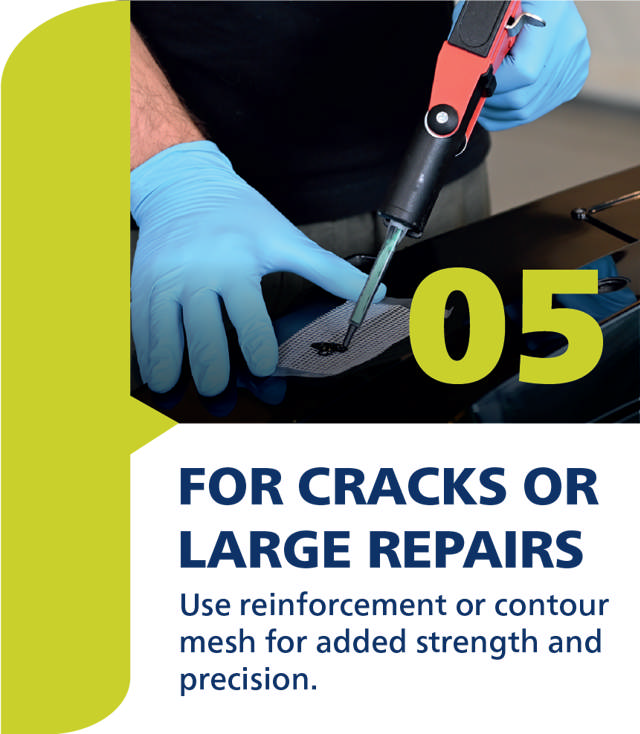 PLI 21 - Kunststoffreparatur Schnell (30 sec) Mikroemission