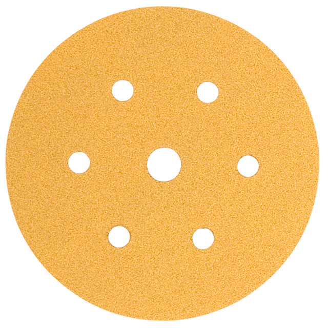 Schleifscheiben – Gelb – ø 150 mm – 7 Löcher